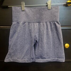 NVGTN Heather Blue Bike Shorts